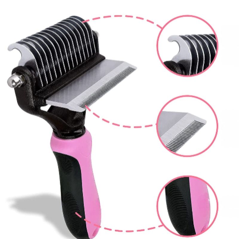 Effortless Grooming & Shedding Control-Tangle-Free & Easy Clean