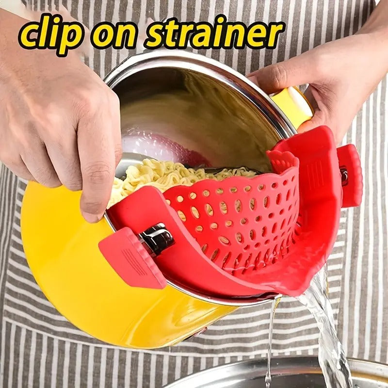 clip on colander