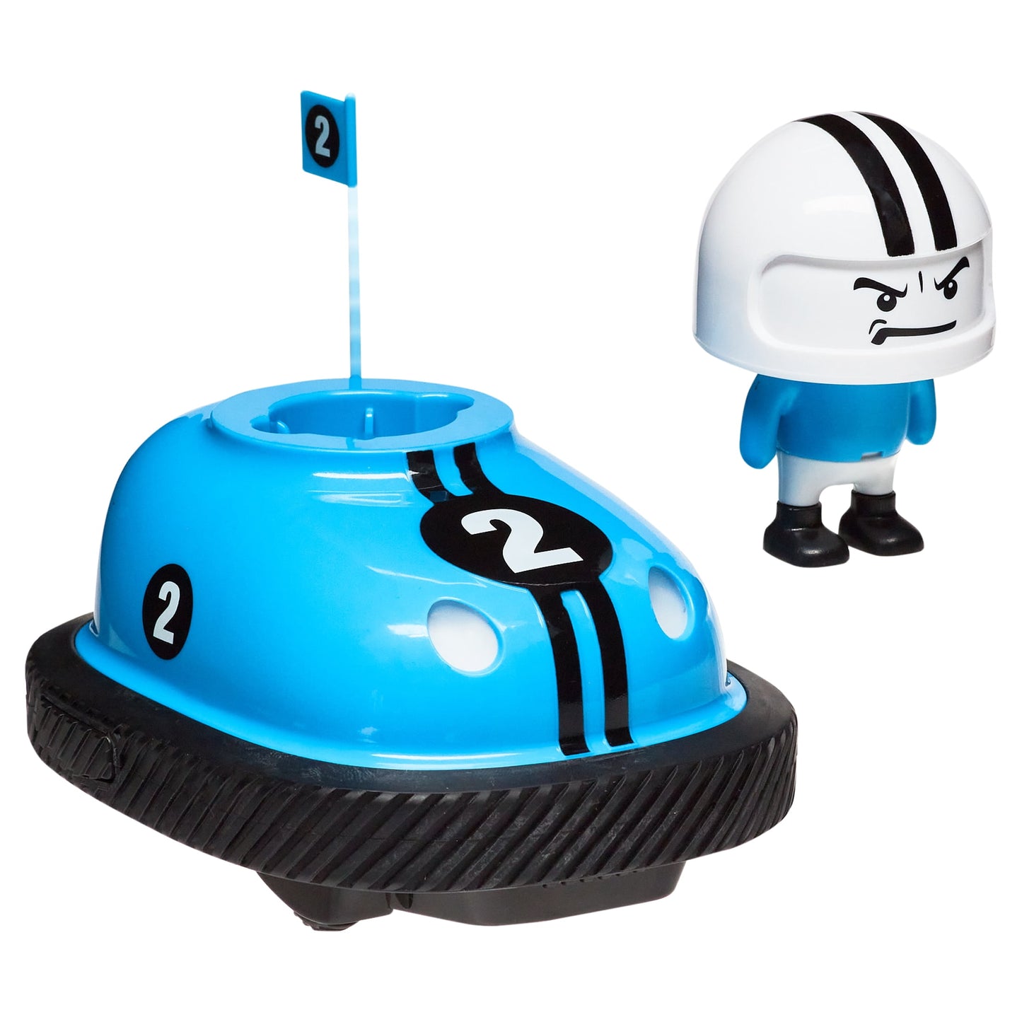 ® Toy RC Remote Control Ejecting Bumper Rivals for Children, 6 Pieces, Red and Blue