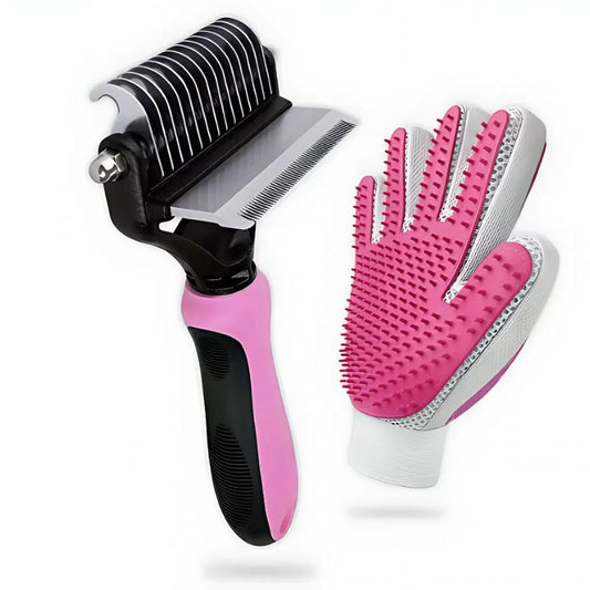 Effortless Grooming & Shedding Control-Tangle-Free & Easy Clean