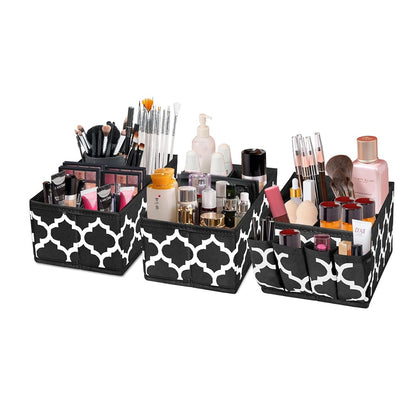 3 Portable Makeup Drawer Organizers