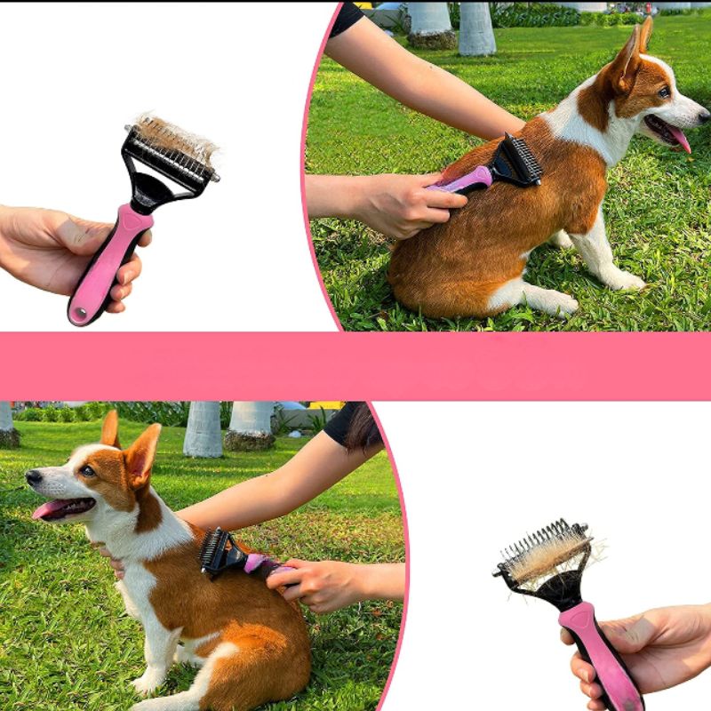 Effortless Grooming & Shedding Control-Tangle-Free & Easy Clean