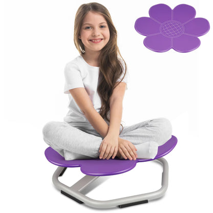 Metal Base Sensory Toys Chair for Kids,Elephant Sit and Spin Swivel Chair for Toddlers,Spinning Chair,Spinning Chair Wobble Chai