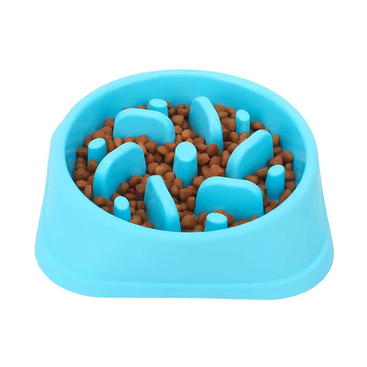 Slow Feeder Dog Bowl – Anti-Choke Puzzle Bowl for Healthy Eating
