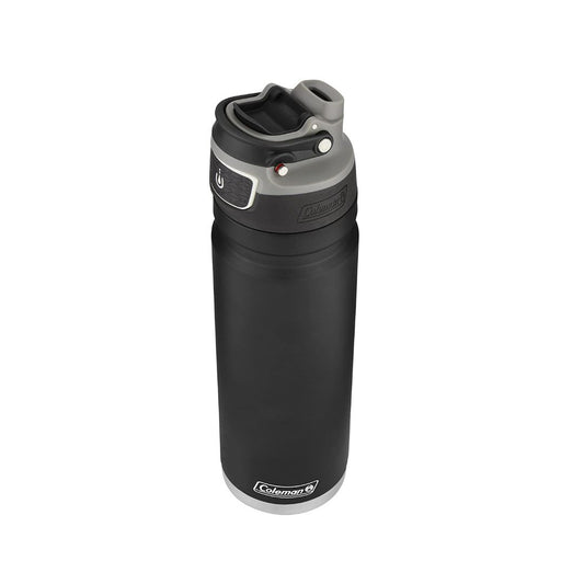 FreeFlow Autoseal 24oz Stainless Steel Water Bottle – Black