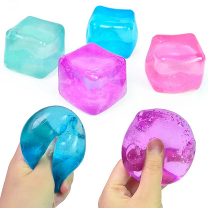 Tiktok Hot Sale Schylling Needoh Nice Cube Best-Selling Sensory Toy with a Super Solid Squish Always Returns to Its Square Shape