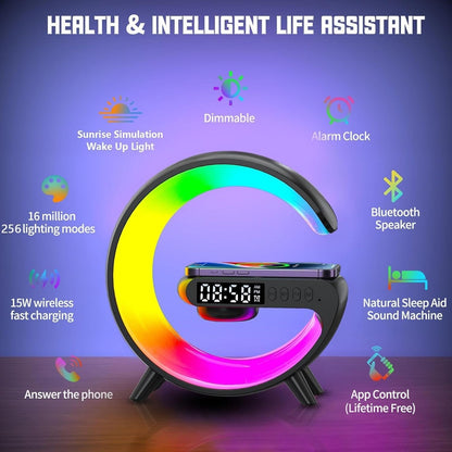 LED Bluetooth speaker lamp